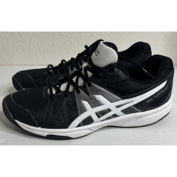 Asics Women's Gel Upcourt Size 8.5 Black & White Shoes B450Q Sneakers - Picture 2 of 7